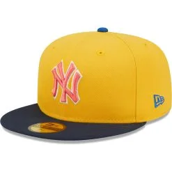 Men's New York Yankees New Era Gold/Azure 100th Anniversary Undervisor 59FIFTY Fitted Hat 8 Men's New York Yankees New Era Gold/Azure 100th Anniversary Undervisor 59FIFTY Fitted Hat -San Diego Padres Caps Sales azure new york yankees 100th anniversary undervisor 59fifty fitted hat pi4693000 altimages ff 4693978 a7a385a7c14618c1bf9aalt3 full
