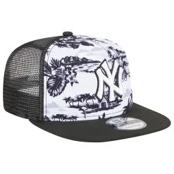 Men's New York Yankees New Era White/Black Vacay 2.0 A-Frame Trucker 9FIFTY Snapback Hat -San Diego Padres Caps Sales black new york yankees vacay 20 a frame trucker 9fifty snapback hat ss5 p 200013035pv 3u bvpfzvm7ni3vklnve8d8v 6b1ihsfkeuuyxehyx3rh