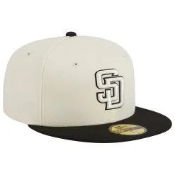 Men's San Diego Padres New Era Stone/Black Chrome 59FIFTY Fitted Hat -San Diego Padres Caps Sales black san diego padres chrome 59fifty fitted hat ss5 p 200013224pv 3u ao9bdadnwkadjpf8q1tbv gbvp7szsu0bewxoxvjbd