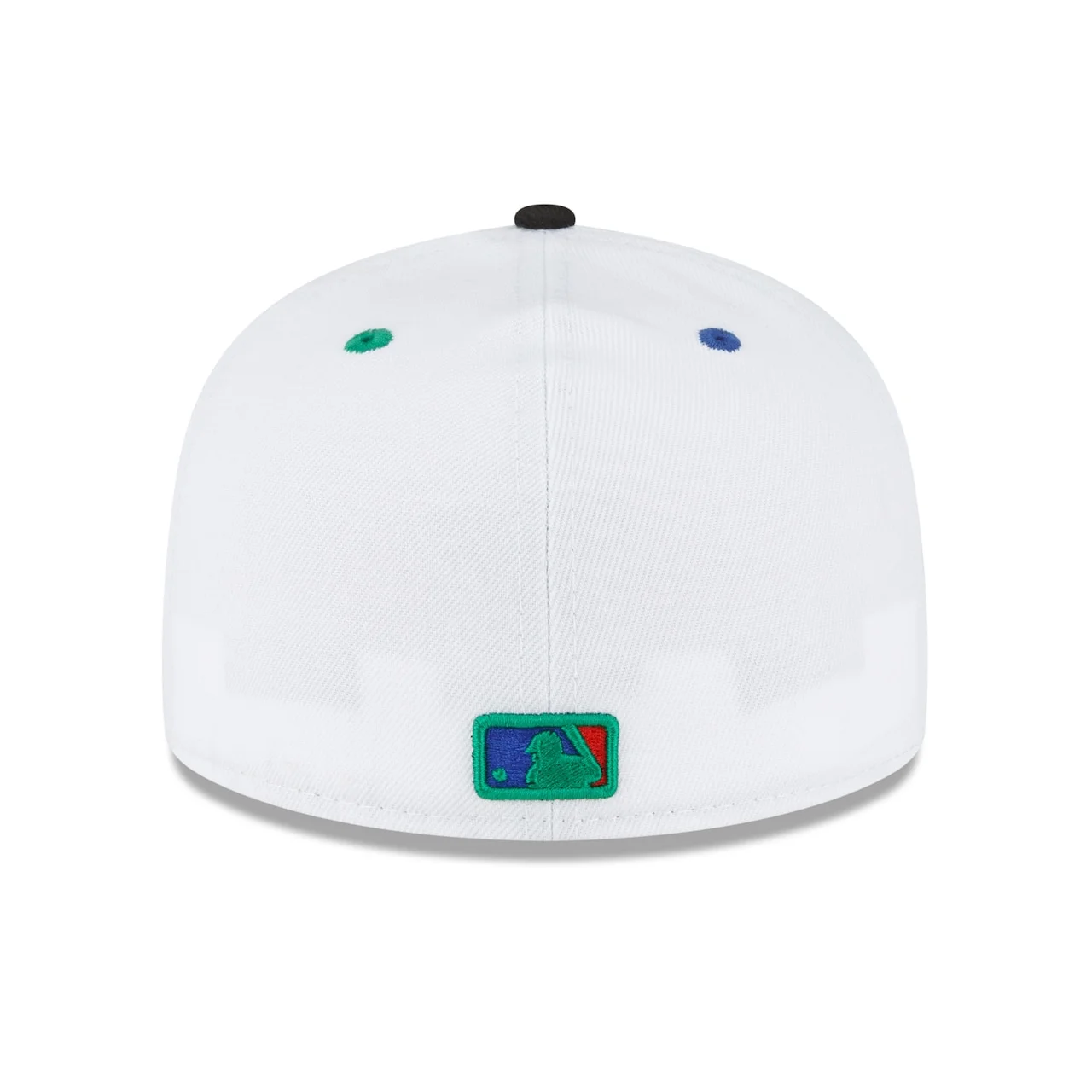 Men's Texas Rangers New Era White/Black Final Season At Arlington Stadium Primary Eye 59FIFTY Fitted Hat 6 Men's Texas Rangers New Era White/Black Final Season At Arlington Stadium Primary Eye 59FIFTY Fitted Hat - Image 4