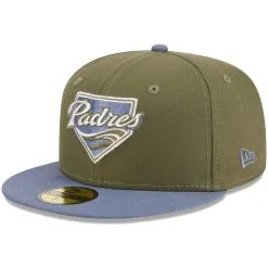 Men's San Diego Padres New Era Olive/Blue 59FIFTY Fitted Hat -San Diego Padres Caps Sales blue san diego padres 59fifty fitted hat ss5 p 200013114pv 3u lwzcc3ixxfwoxvgakhakv n9cvzvmtmdadz4s7knt6