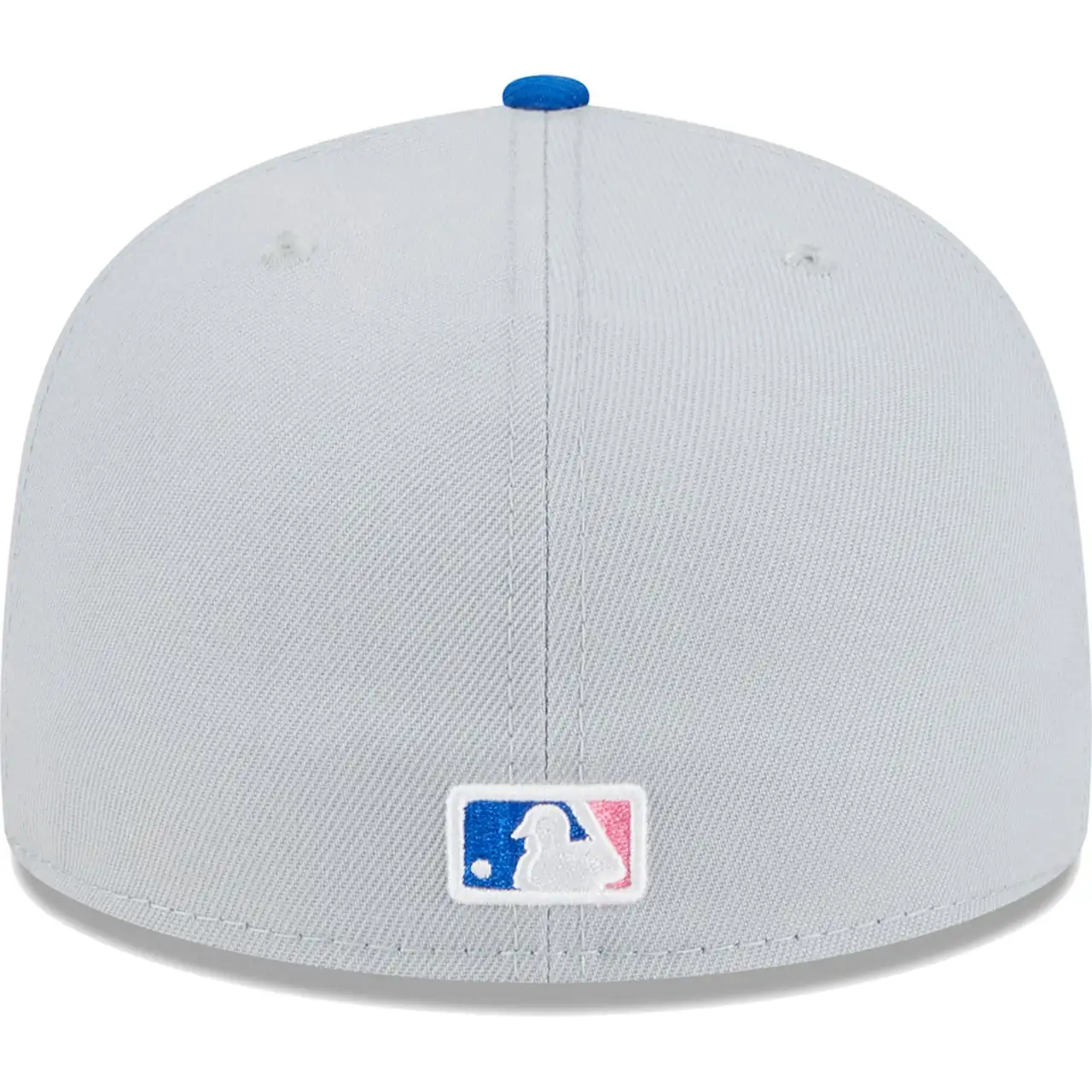Men's Texas Rangers New Era Gray/Blue Dolphin 59FIFTY Fitted Hat 6 Men's Texas Rangers New Era Gray/Blue Dolphin 59FIFTY Fitted Hat - Image 4