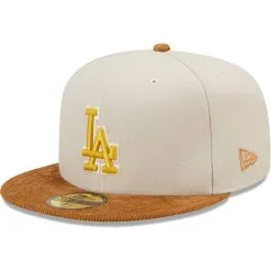 Men's Los Angeles Dodgers New Era Cream/Brown Corduroy Visor 59FIFTY Fitted Hat -San Diego Padres Caps Sales brown los angeles dodgers corduroy visor 59fifty fitted hat ss5 p 4870333pv 3u w9fbgc0hu624zkzmjo2bv scmo4qifg9wavfbt34tx