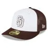Men's San Diego Padres New Era White/Brown 2023 On-Field Batting Practice Low Profile 59FIFTY Fitted Hat 1 Men's San Diego Padres New Era White/Brown 2023 On-Field Batting Practice Low Profile 59FIFTY Fitted Hat -San Diego Padres Caps Sales brown san diego padres 2023 on field batting practice low profile 59fifty fitted hat ss5 p 4992688pv 1u yzqfbyqyqknb03tdz2wiv yc5kfmlximoqds3xvobd