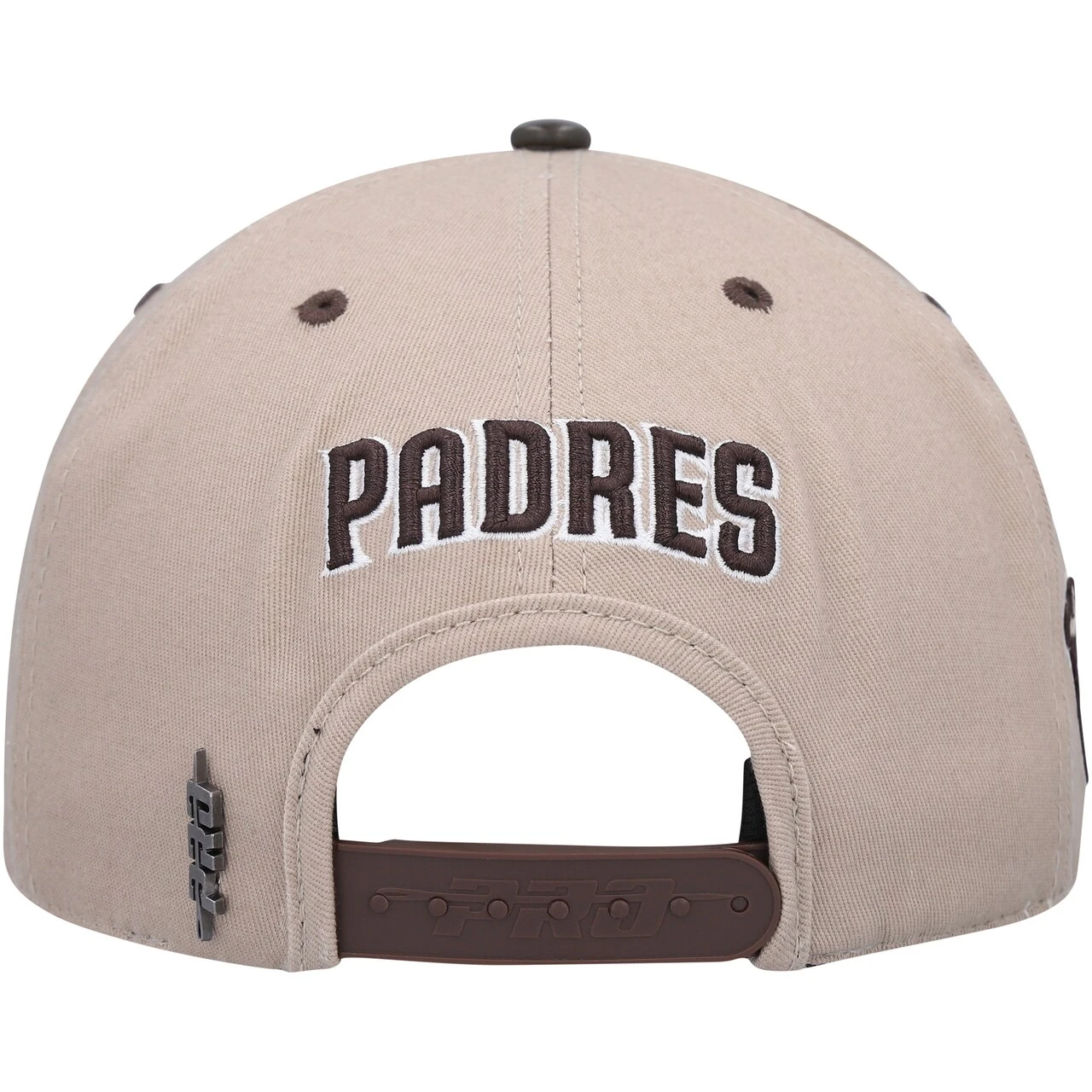 Men's San Diego Padres Pro Standard White/Brown Chocolate Ice Cream Drip Snapback Hat 6 Men's San Diego Padres Pro Standard White/Brown Chocolate Ice Cream Drip Snapback Hat - Image 4