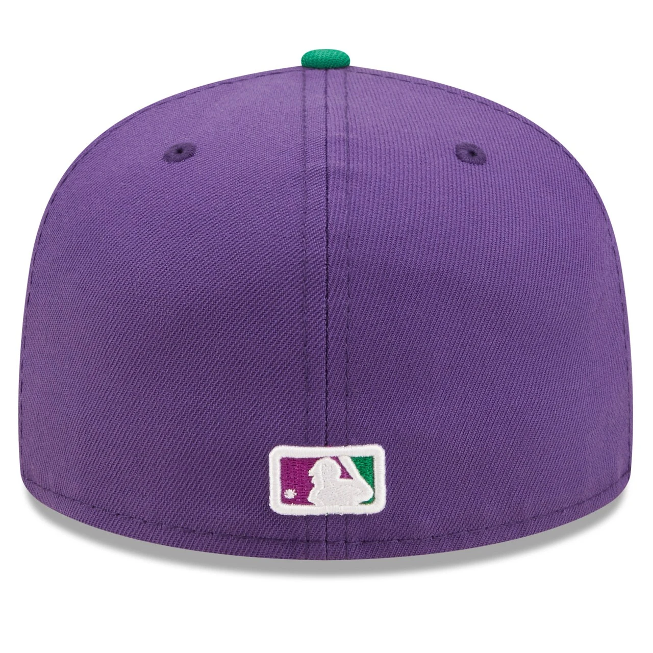 New Era X Big League Chew Men's Los Angeles Dodgers New Era Purple/Green MLB X Big League Chew Ground Ball Grape Flavor Pack 59FIFTY Fitted Hat 6 New Era X Big League Chew Men's Los Angeles Dodgers New Era Purple/Green MLB X Big League Chew Ground Ball Grape Flavor Pack 59FIFTY Fitted Hat - Image 4