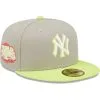 Men's New York Yankees New Era Gray/Green 45th Anniversary Cyber 59FIFTY Fitted Hat -San Diego Padres Caps Sales green new york yankees 45th anniversary cyber 59fifty fitted hat pi4691000 altimages ff 4691857 98f027b366508de1be6balt1 full