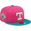 Men's Texas Rangers New Era Pink/Green Cooperstown Collection 1993 American League Passion Forest 59FIFTY Fitted Hat -San Diego Padres Caps Sales green texas rangers cooperstown collection 1993 american league passion forest 59fifty fitted hat ss5 p 4789430pv 1u a4idgfroenljybgm86tuv amzdunfbzsdz4fwzdgx9