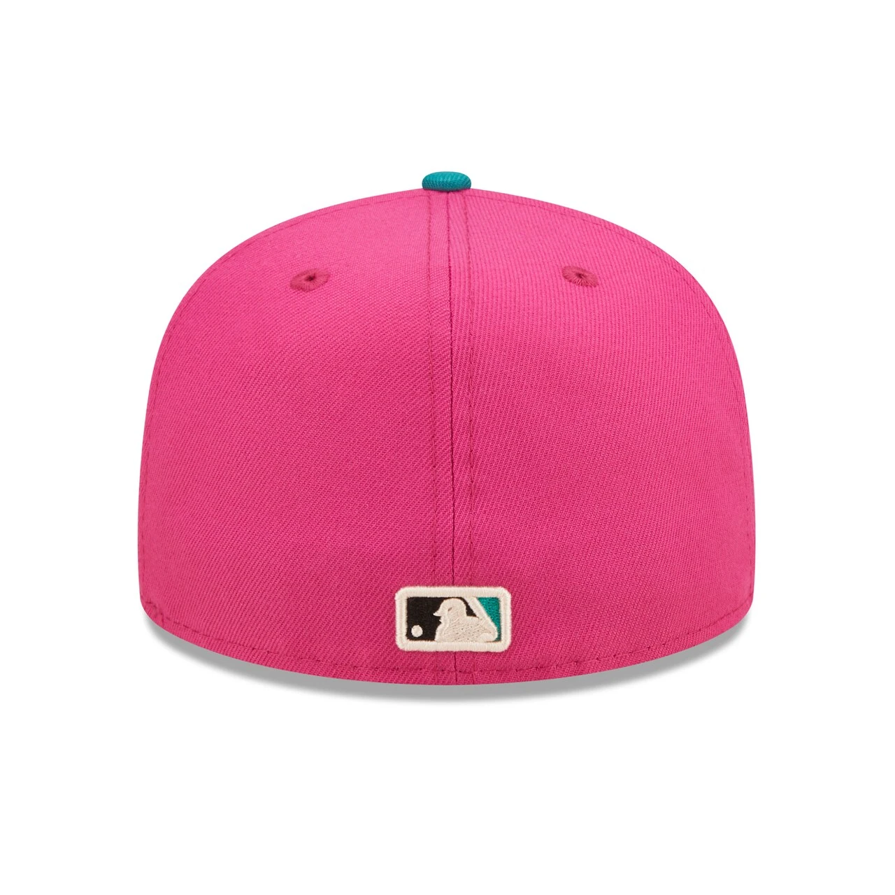 Men's Los Angeles Dodgers New Era Pink/Green Cooperstown Collection 1981 World Series Passion Forest 59FIFTY Fitted Hat 6 Men's Los Angeles Dodgers New Era Pink/Green Cooperstown Collection 1981 World Series Passion Forest 59FIFTY Fitted Hat - Image 4