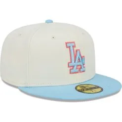 Men's Los Angeles Dodgers New Era Cream/Light Blue Spring Color Two-Tone 59FIFTY Fitted Hat -San Diego Padres Caps Sales light blue los angeles dodgers spring color two tone 59fifty fitted hat ss5 p 5000233pv 3u duwniowyevcnvnmqfzfcv jqlsu9tcv38zoq2gzgsd