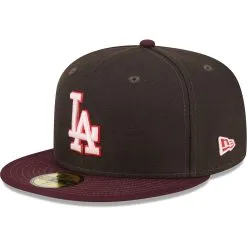 Men's Los Angeles Dodgers New Era Brown/Maroon Chocolate Strawberry 59FIFTY Fitted Hat -San Diego Padres Caps Sales maroon los angeles dodgers chocolate strawberry 59fifty fitted hat ss5 p 200000304pv 3u ojyajzoumjbc9oecffuvv zsgn96oln34iiwnp5jkz