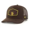 Men's San Diego Padres '47 Brown Ridgeline Tonal Patch Trucker Adjustable Hat -San Diego Padres Caps Sales mens 47 brown san diego padres ridgeline tonal patch trucker adjustable hat ss5 p 4982540pv 1u qdpljfyovtipzf97hukfv zpt0ubwf8plfca6vx2ez