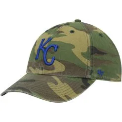 Men's Kansas City Royals '47 Camo Clean Up Adjustable Hat