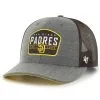 Men's San Diego Padres '47 Charcoal Slate Trucker Snapback Hat -San Diego Padres Caps Sales mens 47 charcoal san diego padres slate trucker snapback hat ss5 p 200021499pv 1u 4vlm5wekbmwzldpw1grlv 4pjkwgcesy0wtnk0opl9