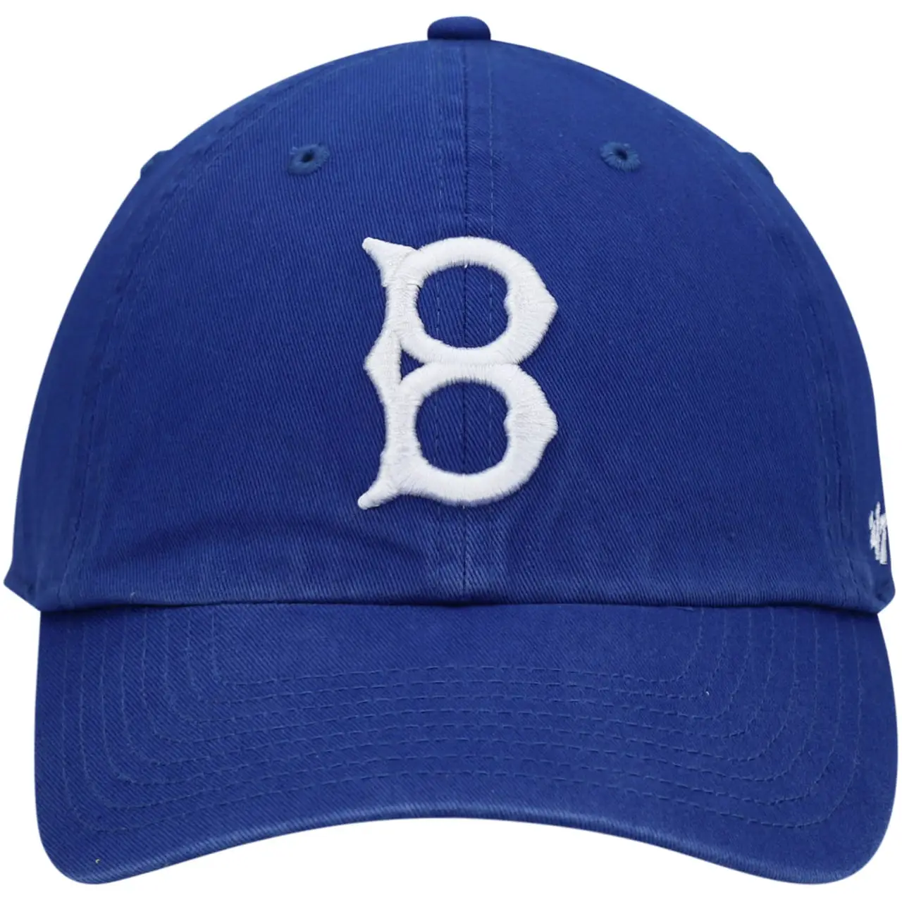 Men's Brooklyn Dodgers '47 Royal 1949 Logo Cooperstown Collection Clean Up Adjustable Hat 4 Men's Brooklyn Dodgers '47 Royal 1949 Logo Cooperstown Collection Clean Up Adjustable Hat - Image 2