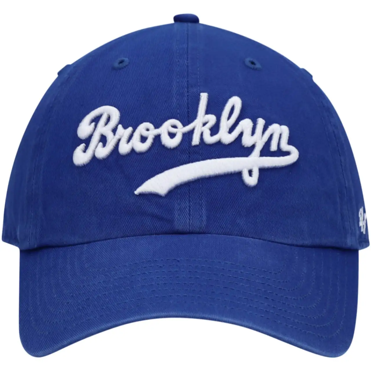 Men's Brooklyn Dodgers '47 Royal Logo Cooperstown Collection Clean Up Adjustable Hat 4 Men's Brooklyn Dodgers '47 Royal Logo Cooperstown Collection Clean Up Adjustable Hat - Image 2