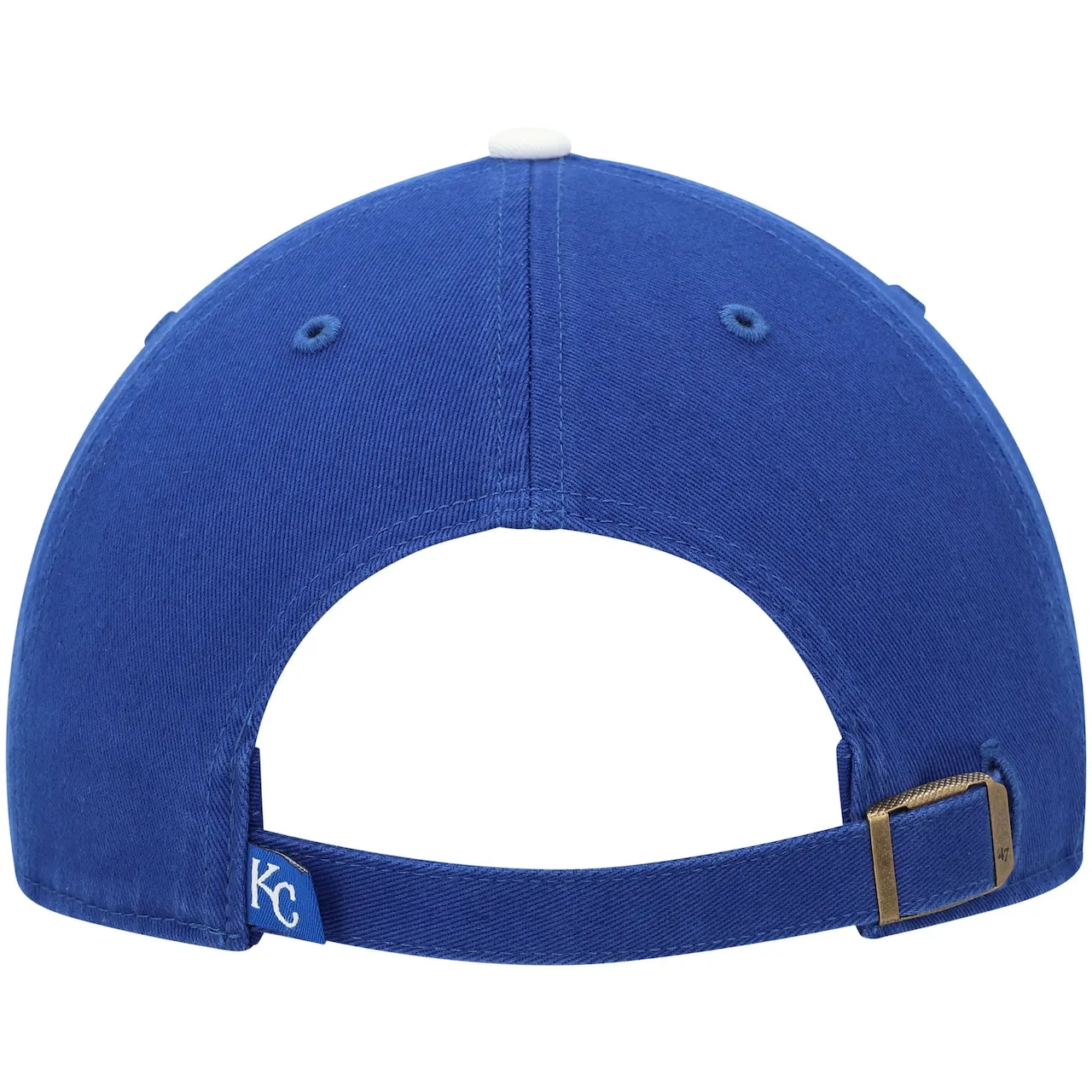 Men's Kansas City Royals '47 Royal Clean Up Adjustable Hat 6 Men's Kansas City Royals '47 Royal Clean Up Adjustable Hat - Image 4