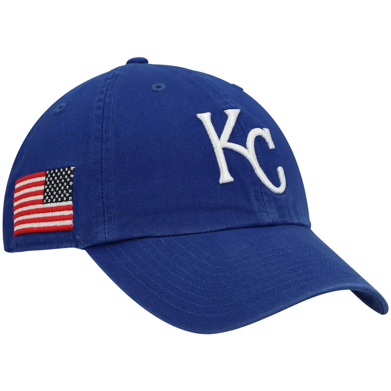 Men's Kansas City Royals '47 Royal Heritage Clean Up Adjustable Hat 5 Men's Kansas City Royals '47 Royal Heritage Clean Up Adjustable Hat - Image 3