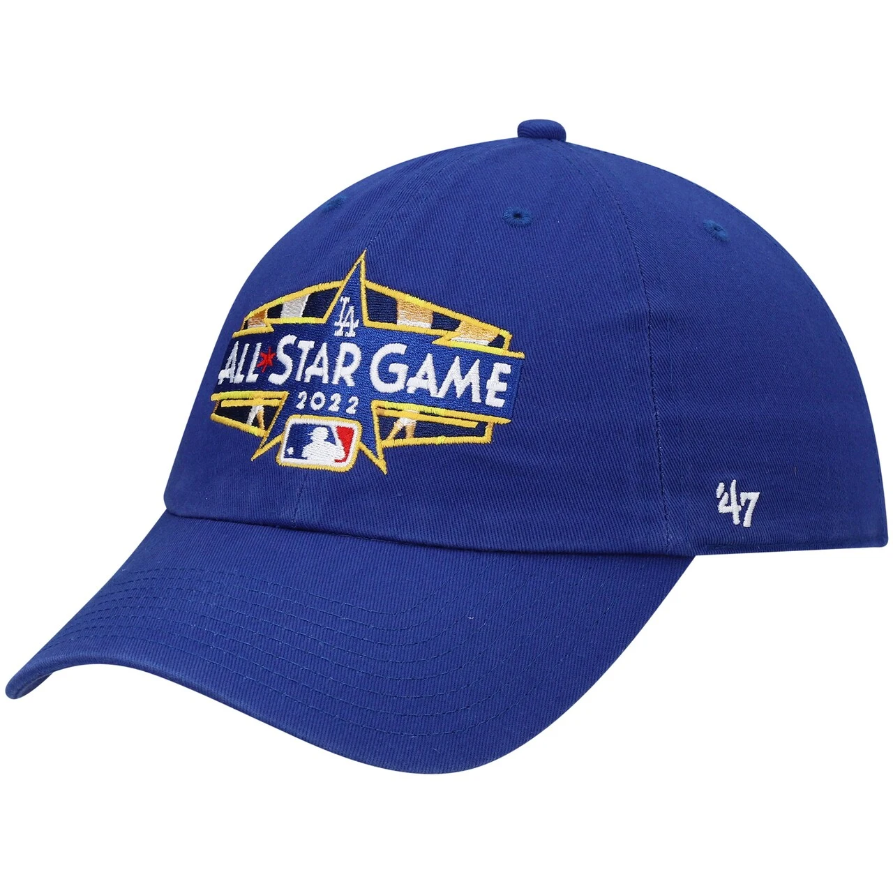 Men's Los Angeles Dodgers '47 Royal 2022 MLB All-Star Game Clean Up Adjustable Hat 3 Men's Los Angeles Dodgers '47 Royal 2022 MLB All-Star Game Clean Up Adjustable Hat