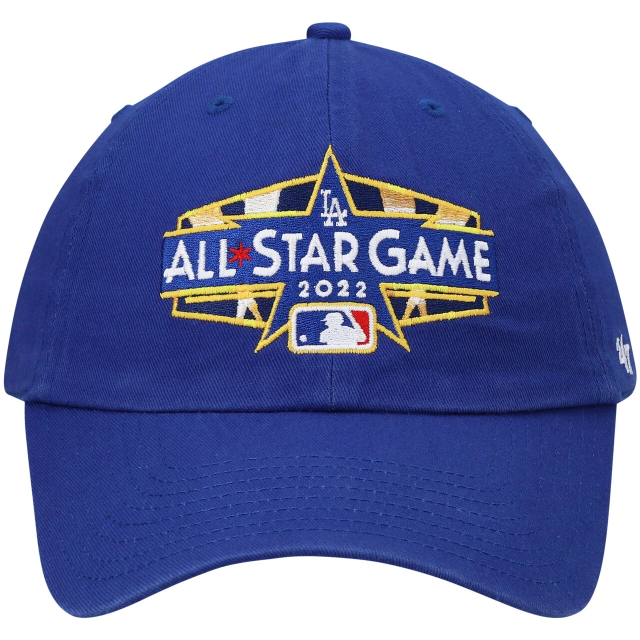 Men's Los Angeles Dodgers '47 Royal 2022 MLB All-Star Game Clean Up Adjustable Hat 4 Men's Los Angeles Dodgers '47 Royal 2022 MLB All-Star Game Clean Up Adjustable Hat - Image 2