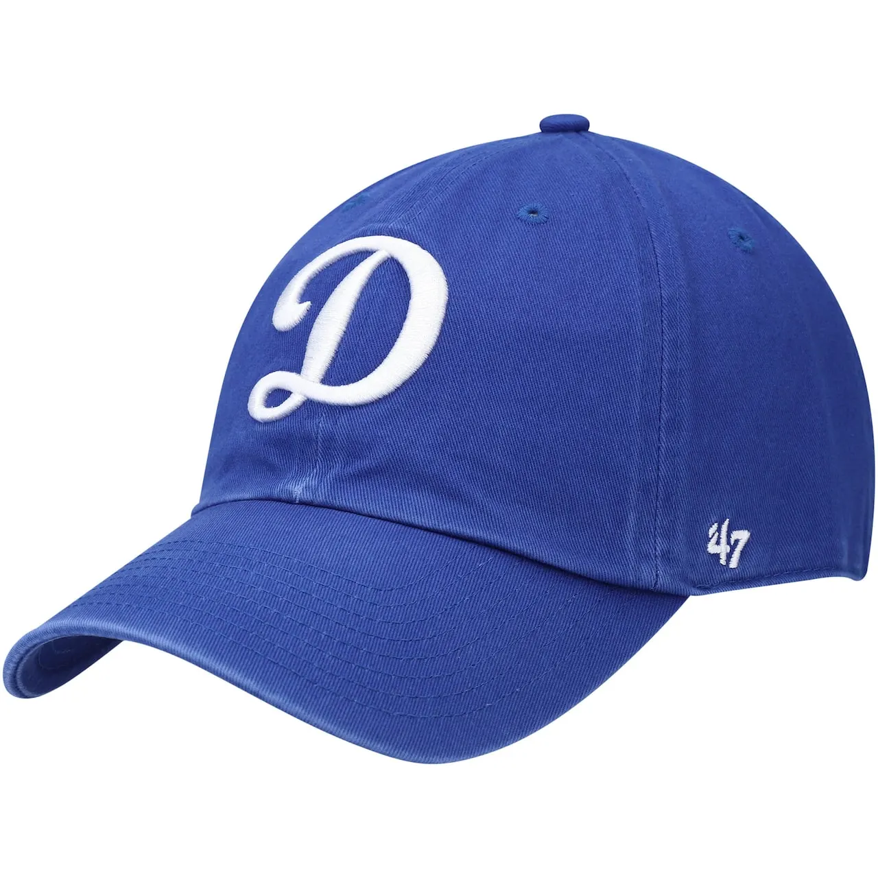 Men's Los Angeles Dodgers '47 Royal Clean Up Team Adjustable Hat 3 Men's Los Angeles Dodgers '47 Royal Clean Up Team Adjustable Hat