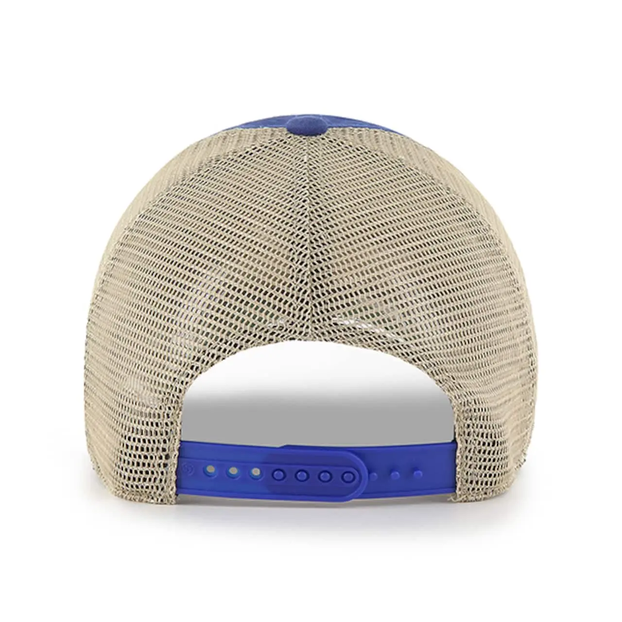 Men's Texas Rangers '47 Royal Four Stroke Clean Up Trucker Snapback Hat 6 Men's Texas Rangers '47 Royal Four Stroke Clean Up Trucker Snapback Hat - Image 4