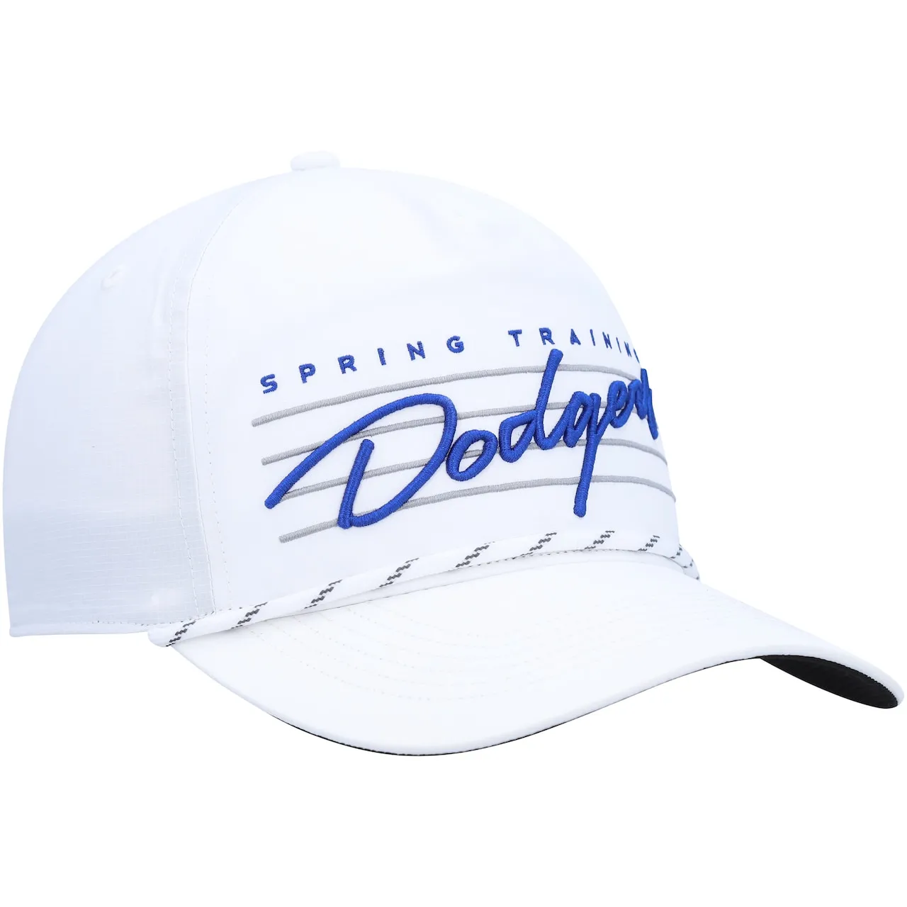 Men's Los Angeles Dodgers '47 White Downburst Hitch Snapback Hat 5 Men's Los Angeles Dodgers '47 White Downburst Hitch Snapback Hat - Image 3
