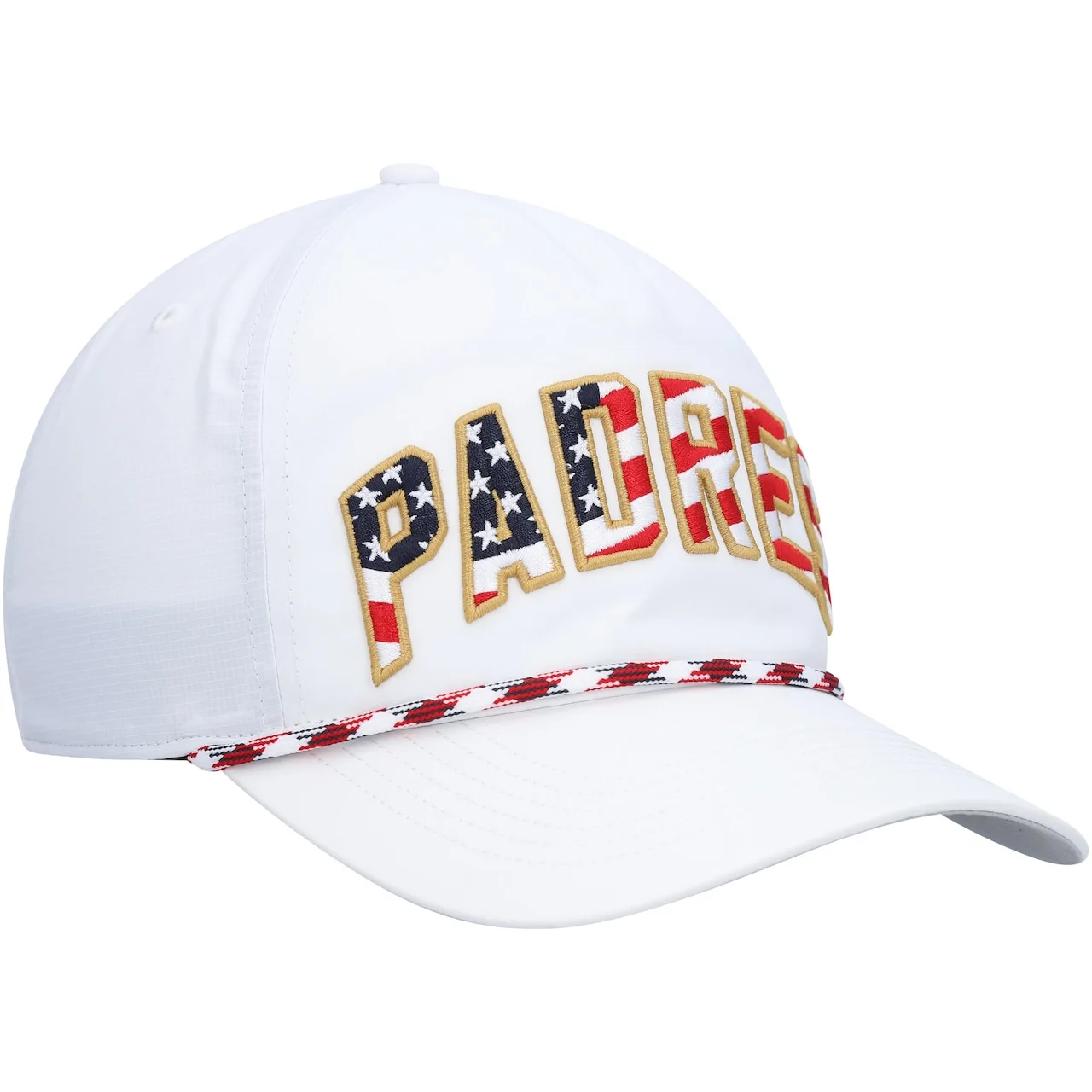 Men's San Diego Padres '47 White Flag Flutter Hitch Snapback Hat 5 Men's San Diego Padres '47 White Flag Flutter Hitch Snapback Hat - Image 3