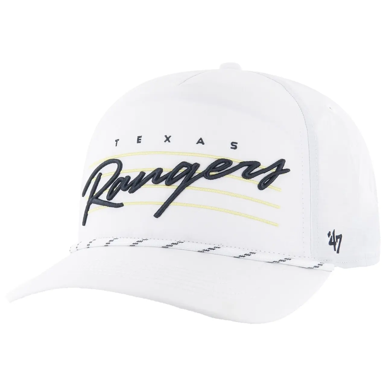 Men's Texas Rangers '47 White 2023 City Connect Downburst Hitch Snapback Hat 3 Men's Texas Rangers '47 White 2023 City Connect Downburst Hitch Snapback Hat