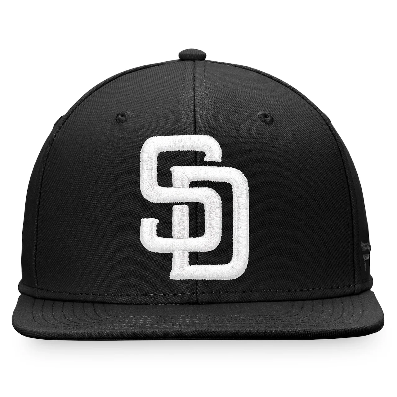 Men's San Diego Padres Fanatics Branded Black Snapback Hat 4 Men's San Diego Padres Fanatics Branded Black Snapback Hat - Image 2