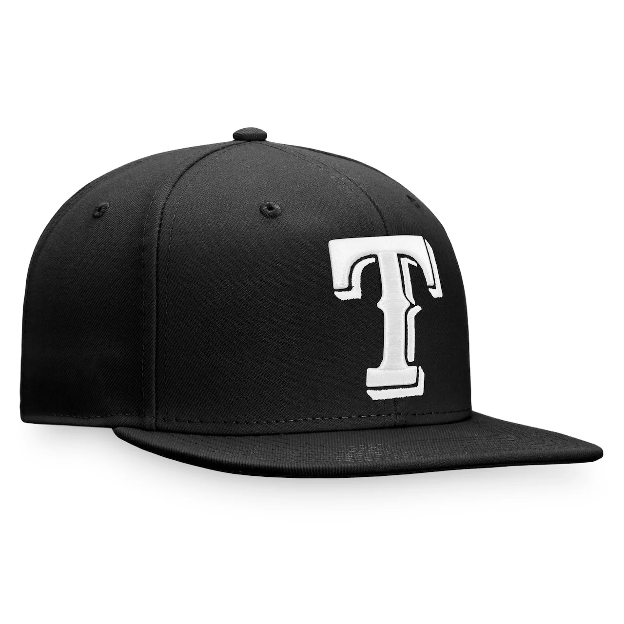 Men's Texas Rangers Fanatics Branded Black Snapback Hat 5 Men's Texas Rangers Fanatics Branded Black Snapback Hat - Image 3