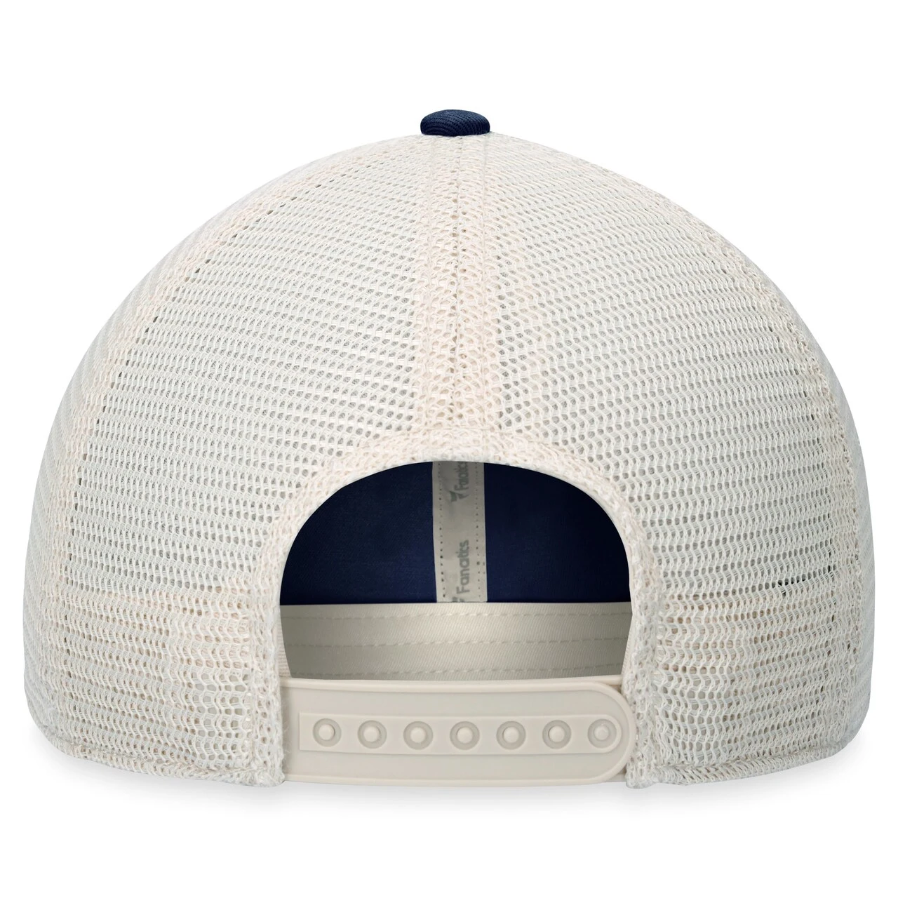 Men's New York Yankees Fanatics Branded Navy Heritage Trucker Snapback Hat - Image 4