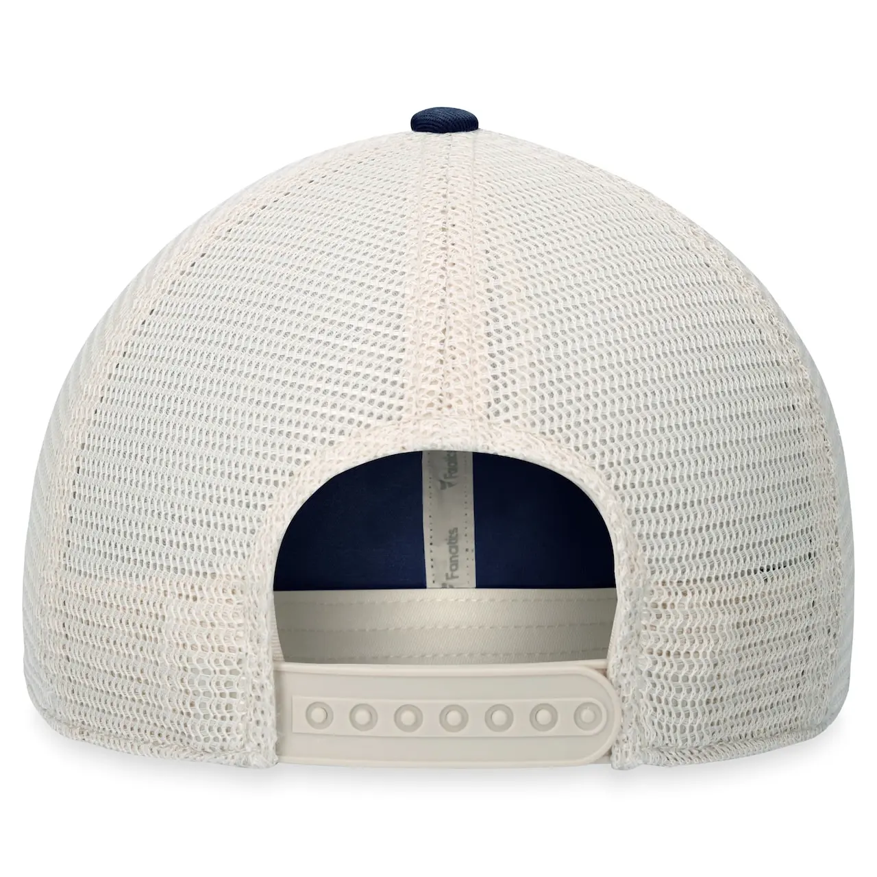 Men's San Diego Padres Fanatics Branded Navy Heritage Trucker Snapback Hat - Image 4