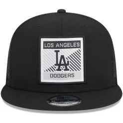 Men's Los Angeles Dodgers New Era Black Scratch Squared Trucker 9FIFTY Snapback Hat -San Diego Padres Caps Sales mens new era black los angeles dodgers scratch squared trucker 9fifty snapback hat ss5 p 200013003pv 2u bcdv3tpzl503gehsmmv8v ve9dry5azyw4yg56c6dr
