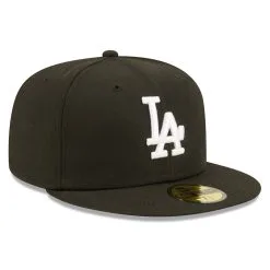 Men's Los Angeles Dodgers New Era Black Team Logo 59FIFTY Fitted Hat 8 Men's Los Angeles Dodgers New Era Black Team Logo 59FIFTY Fitted Hat -San Diego Padres Caps Sales mens new era black los angeles dodgers team logo 59fifty fitted hat pi4733000 altimages ff 4733468 d792c5977ff4dfccf2a2alt3 full