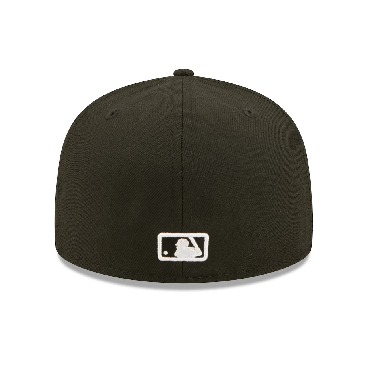 Men's Los Angeles Dodgers New Era Black Team Logo 59FIFTY Fitted Hat 6 Men's Los Angeles Dodgers New Era Black Team Logo 59FIFTY Fitted Hat - Image 4