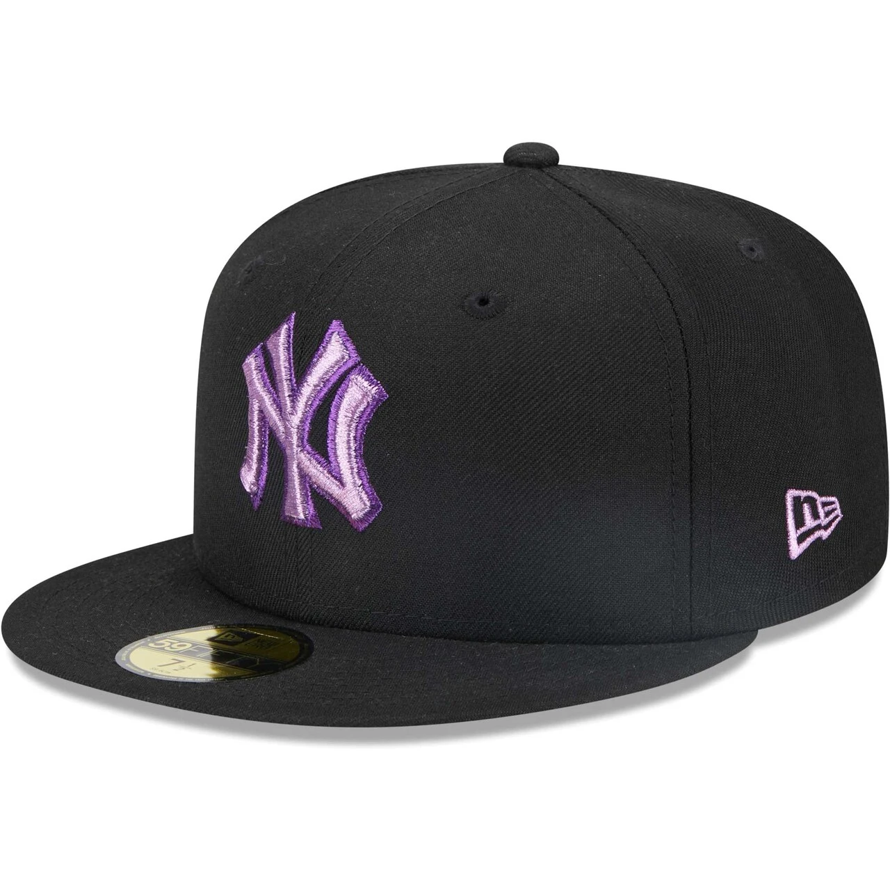 Men's New York Yankees New Era Black Metallic Pop 59FIFTY Fitted Hat 3 Men's New York Yankees New Era Black Metallic Pop 59FIFTY Fitted Hat