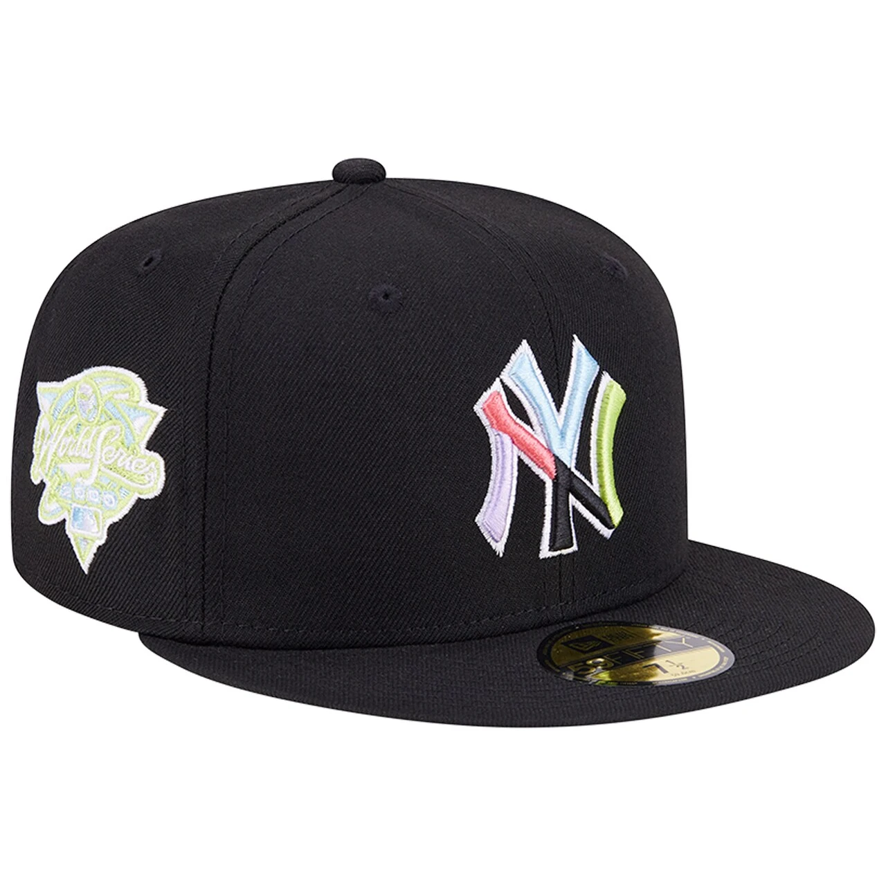 Men's New York Yankees New Era Black Multi-Color Pack 59FIFTY Fitted Hat 3 Men's New York Yankees New Era Black Multi-Color Pack 59FIFTY Fitted Hat
