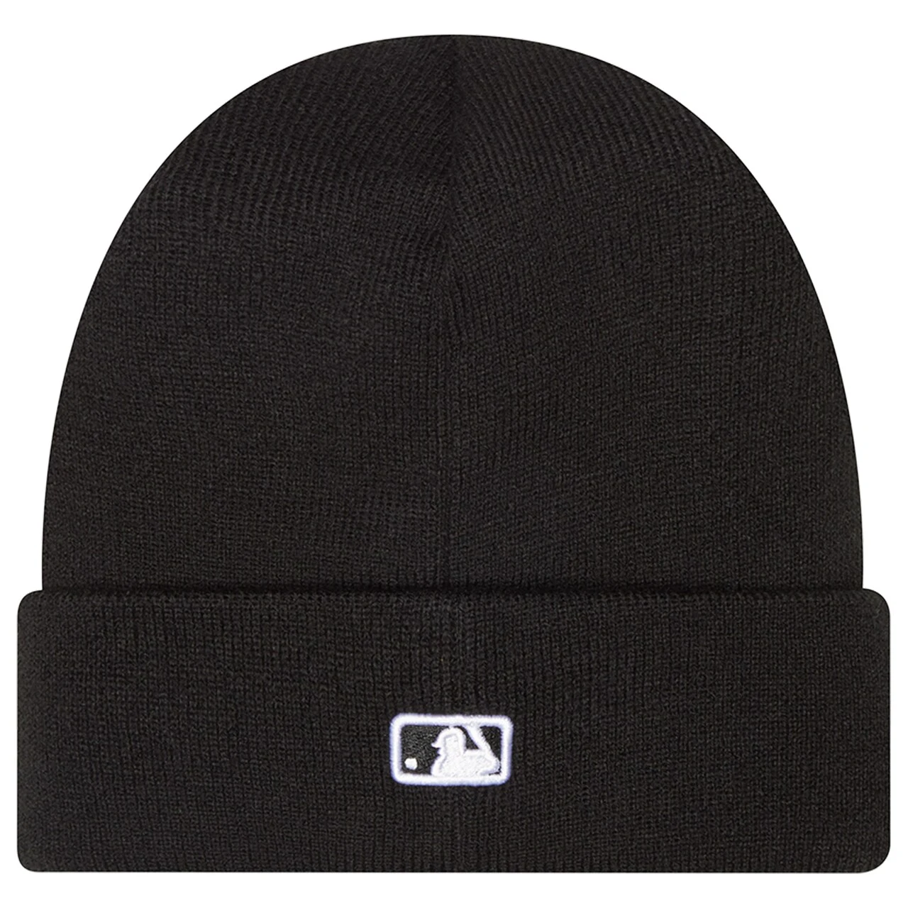Men's New York Yankees New Era Black Old English Letter Cuffed Knit Hat 4 Men's New York Yankees New Era Black Old English Letter Cuffed Knit Hat - Image 2