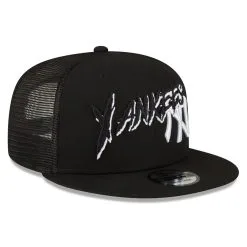 Men's New York Yankees New Era Black Street Trucker 9FIFTY Snapback Hat -San Diego Padres Caps Sales mens new era black new york yankees street trucker 9fifty snapback hat ss5 p 4640909pv 3u mxigtjaczpopptshgkssv mkfbntjjk9m799kijnuh