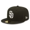 Men's San Diego Padres New Era Black Team Logo 59FIFTY Fitted Hat -San Diego Padres Caps Sales mens new era black san diego padres team logo 59fifty fitted hat pi4733000 altimages ff 4733464 ad657897e044e35fce78alt1 full
