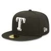 Men's Texas Rangers New Era Black Team Logo 59FIFTY Fitted Hat -San Diego Padres Caps Sales mens new era black texas rangers team logo 59fifty fitted hat pi4733000 altimages ff 4733504 aaa1b2377fecb9e720a8alt1 full