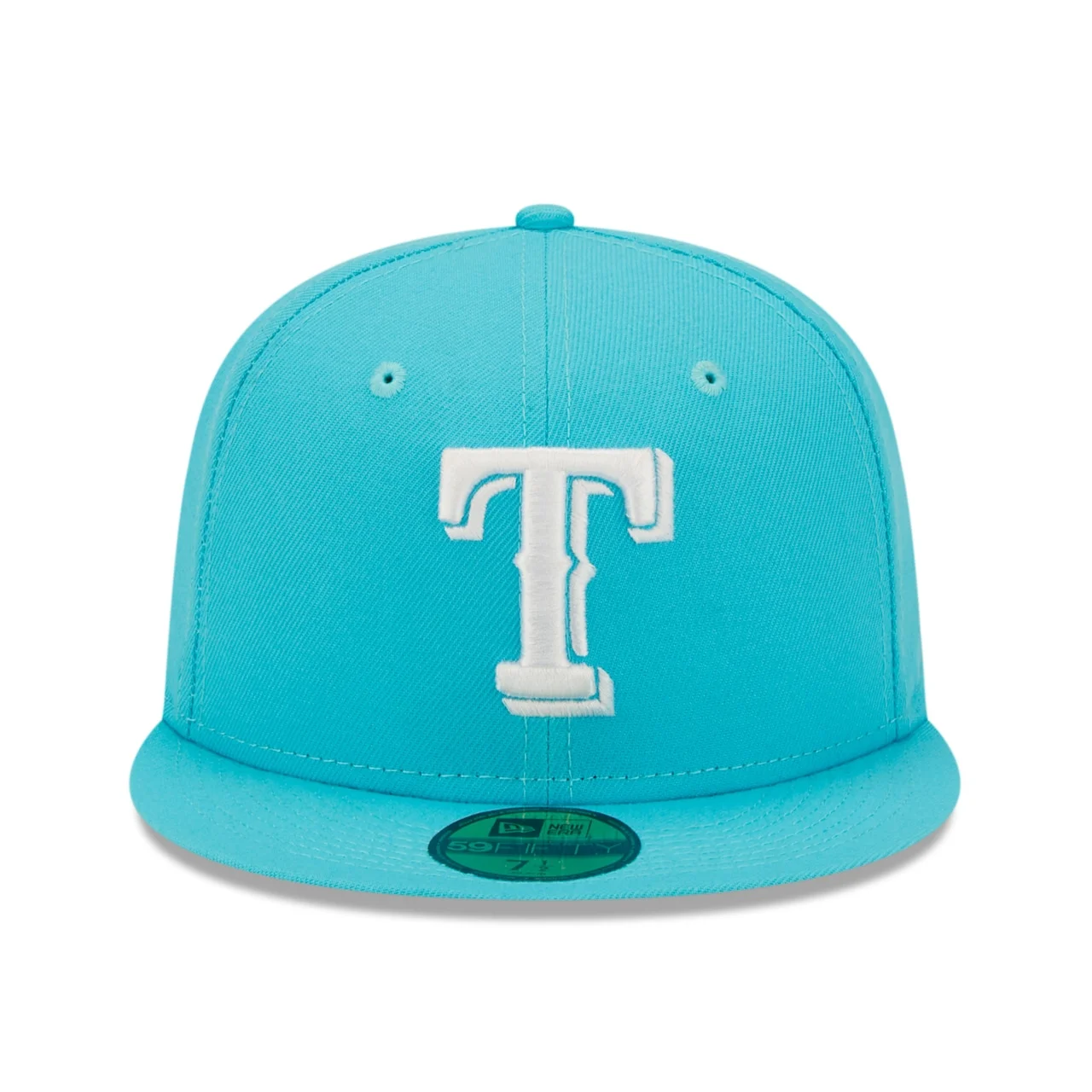 Men's Texas Rangers New Era Blue Vice Highlighter Logo 59FIFTY Fitted Hat 4 Men's Texas Rangers New Era Blue Vice Highlighter Logo 59FIFTY Fitted Hat - Image 2