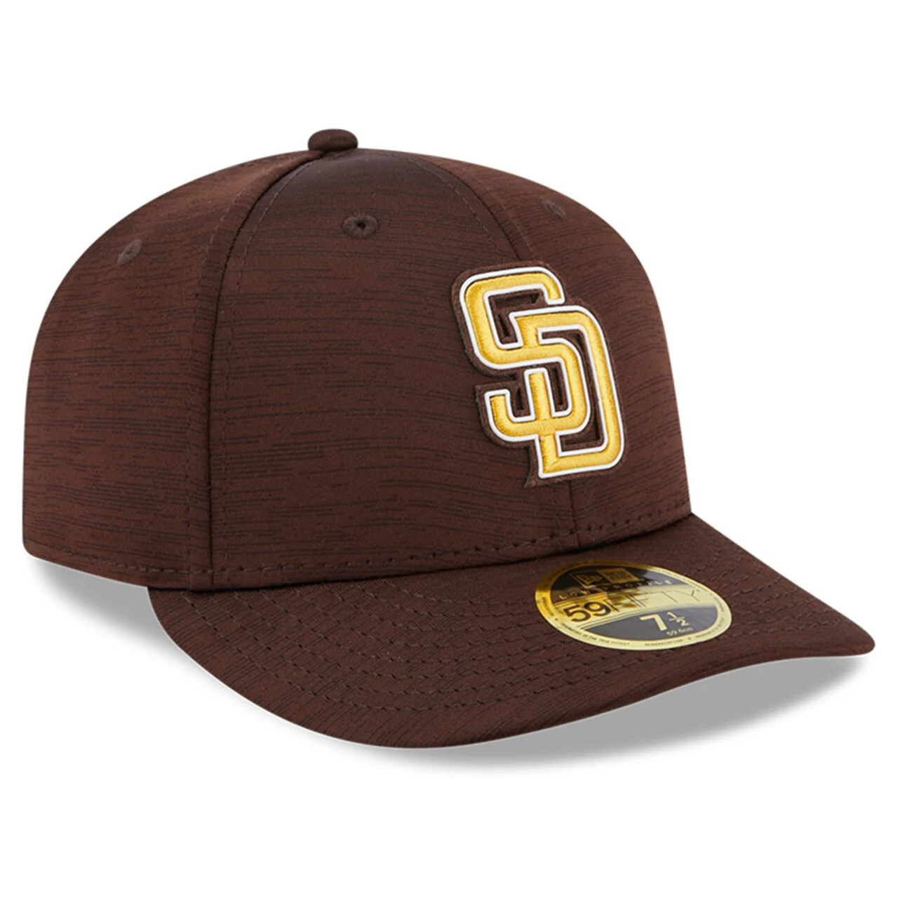 Men's San Diego Padres New Era Brown 2023 Clubhouse Low Profile 59FIFTY Fitted Hat 5 Men's San Diego Padres New Era Brown 2023 Clubhouse Low Profile 59FIFTY Fitted Hat - Image 3