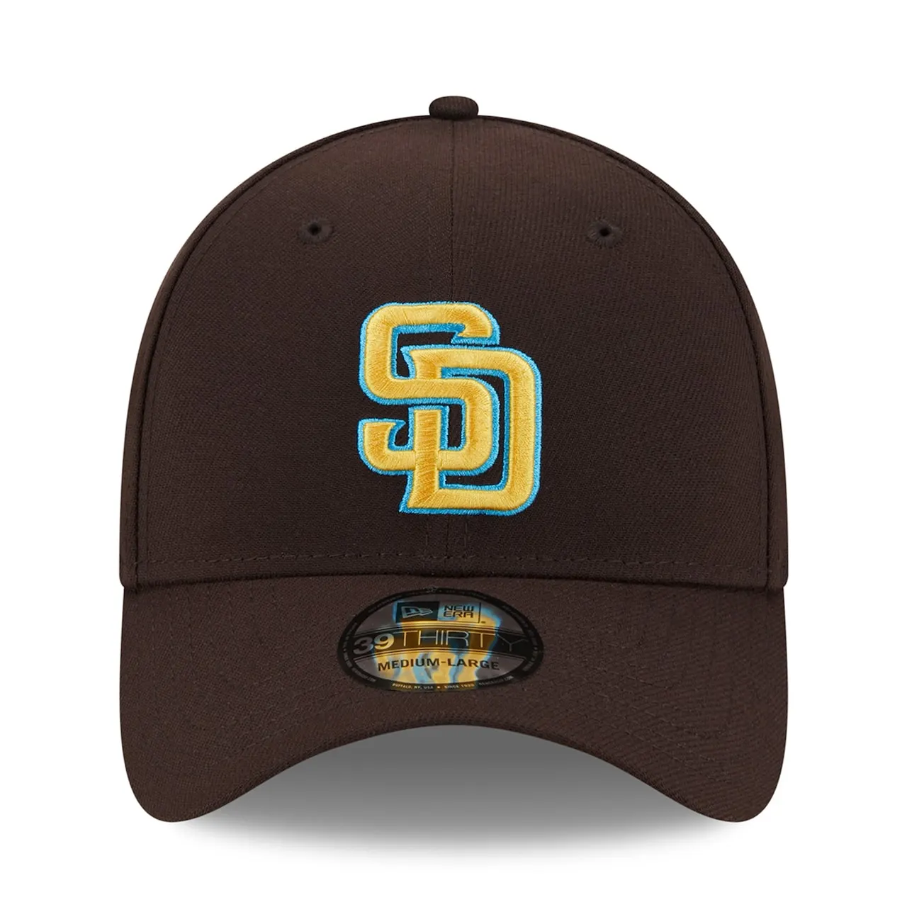 Men's San Diego Padres New Era Brown 2023 MLB Father's Day 39THIRTY Flex Hat 4 Men's San Diego Padres New Era Brown 2023 MLB Father's Day 39THIRTY Flex Hat - Image 2