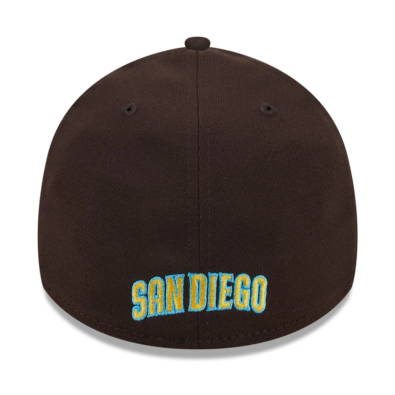 Men's San Diego Padres New Era Brown 2023 MLB Father's Day 39THIRTY Flex Hat 6 Men's San Diego Padres New Era Brown 2023 MLB Father's Day 39THIRTY Flex Hat - Image 4