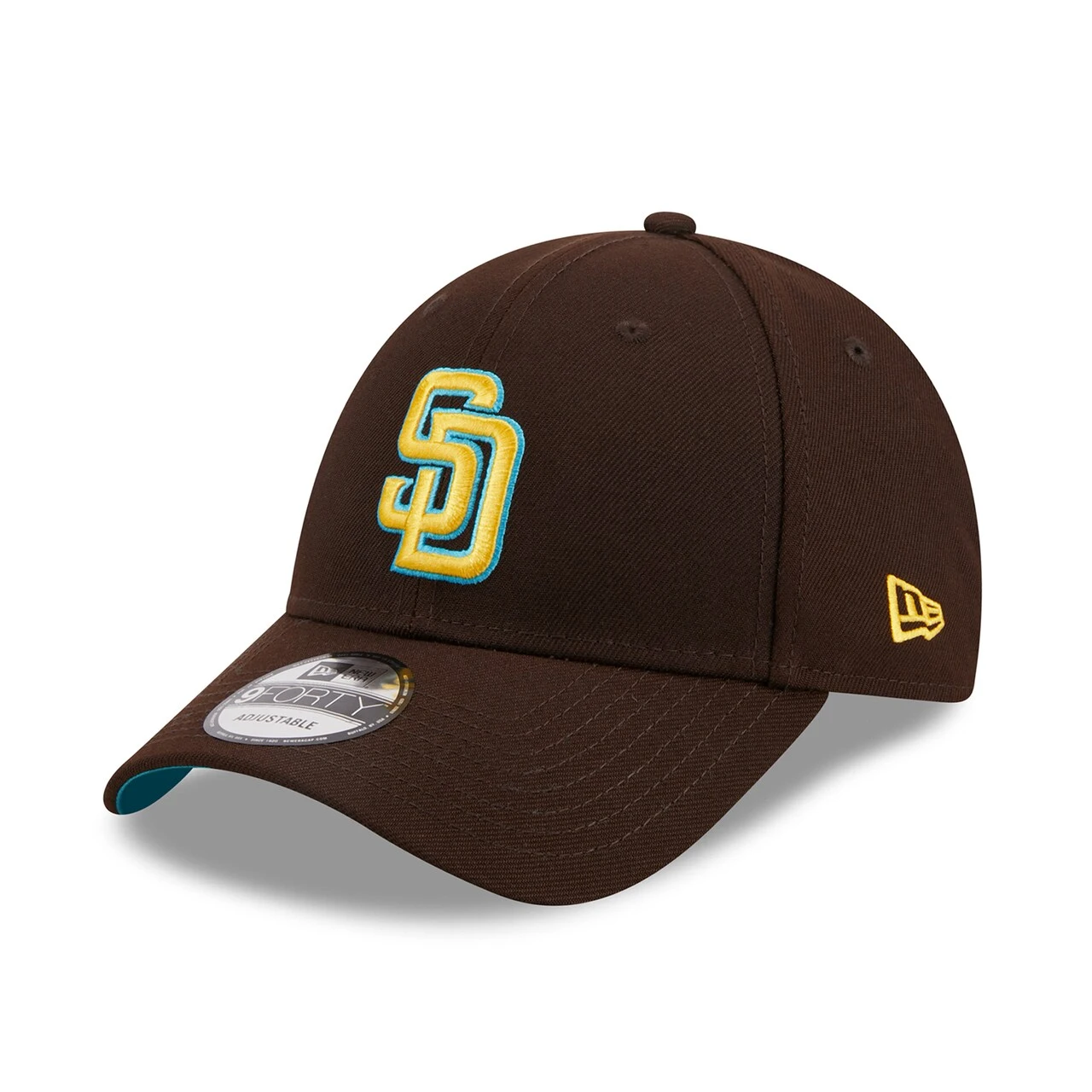 Men's San Diego Padres New Era Brown 2023 MLB Father's Day 9FORTY Adjustable Hat 5 Men's San Diego Padres New Era Brown 2023 MLB Father's Day 9FORTY Adjustable Hat - Image 3