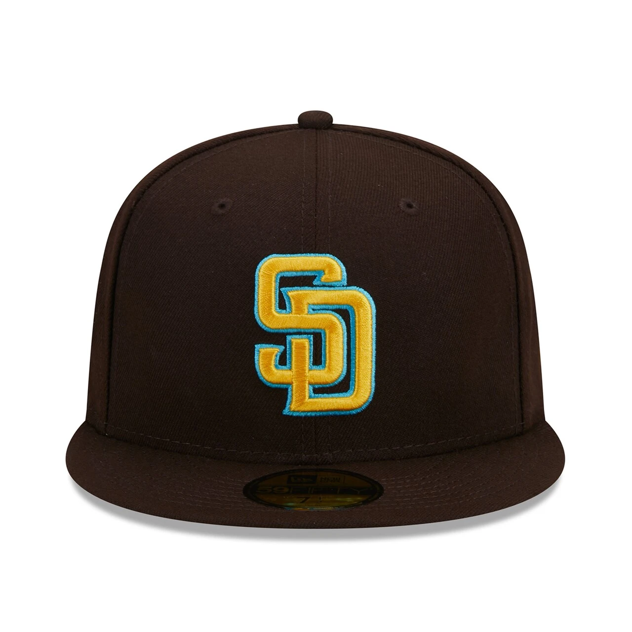 Men's San Diego Padres New Era Brown 2023 MLB Father's Day On-Field 59FIFTY Fitted Hat 4 Men's San Diego Padres New Era Brown 2023 MLB Father's Day On-Field 59FIFTY Fitted Hat - Image 2