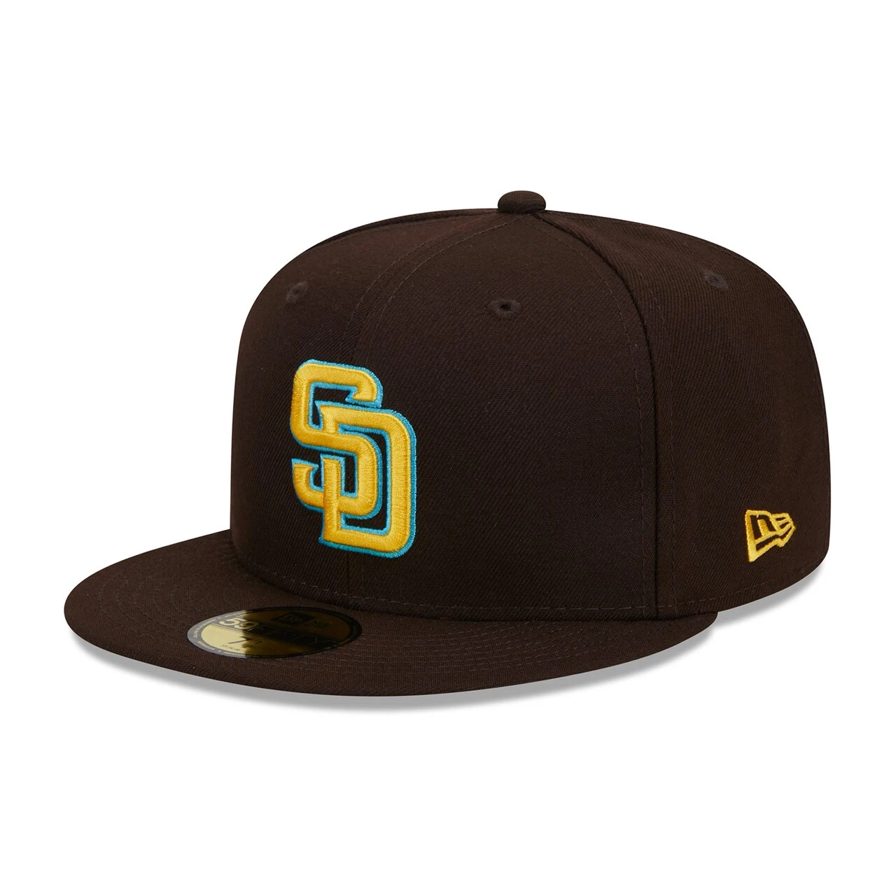 Men's San Diego Padres New Era Brown 2023 MLB Father's Day On-Field 59FIFTY Fitted Hat 5 Men's San Diego Padres New Era Brown 2023 MLB Father's Day On-Field 59FIFTY Fitted Hat - Image 3