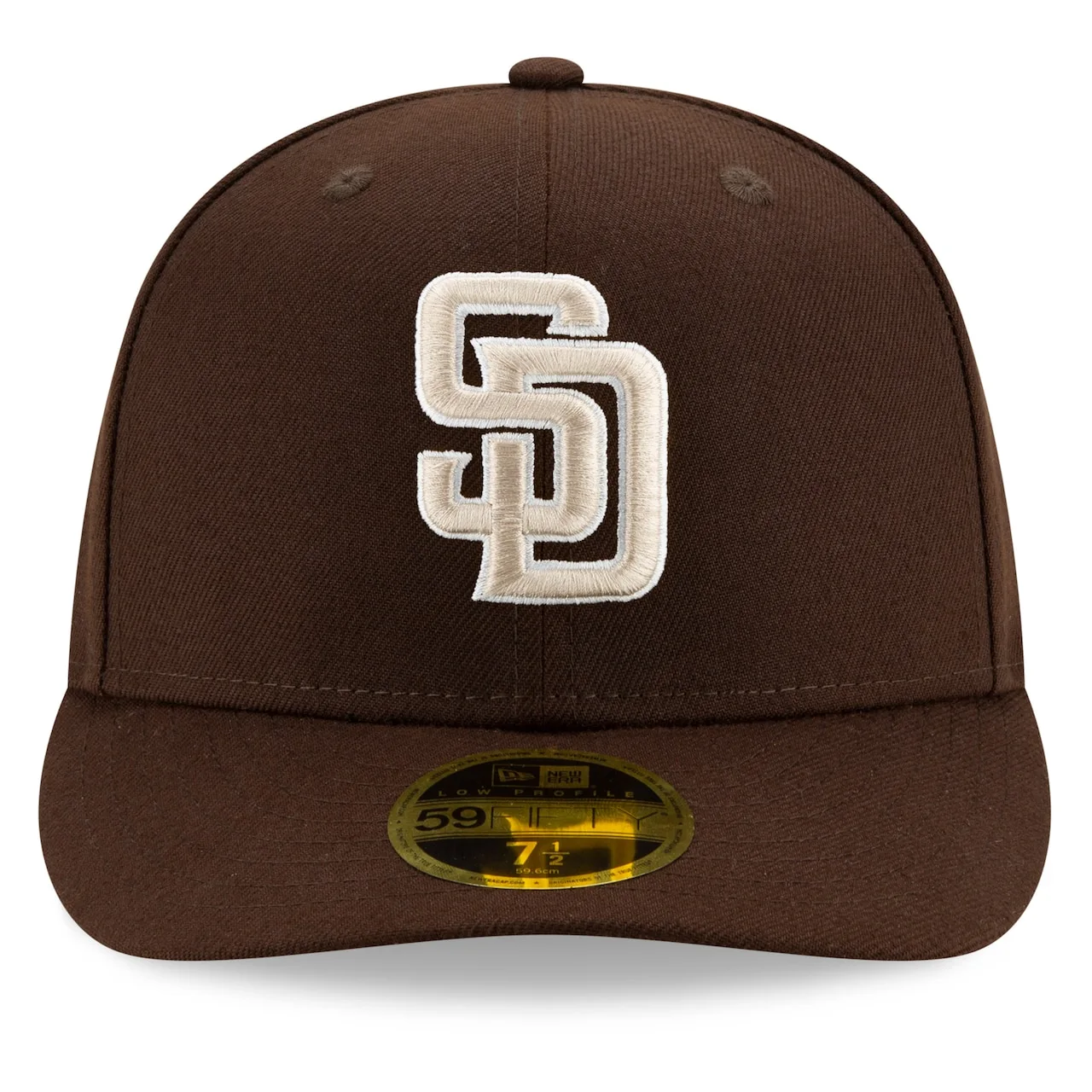 Men's San Diego Padres New Era Brown Alternate 2020 Authentic Collection On-Field Low Profile 59FIFTY Fitted Hat 4 Men's San Diego Padres New Era Brown Alternate 2020 Authentic Collection On-Field Low Profile 59FIFTY Fitted Hat - Image 2